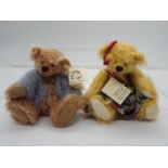 Hardy Bears - June Kendall limited edition bear in a blue cardigan called George,