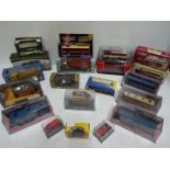 Corgi - Atlas - Classix - A group of 17 boxed car truck and bus models mostly in 1:76 scale