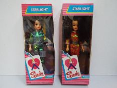 Two boxed vintage Pedigree Sindy dolls,