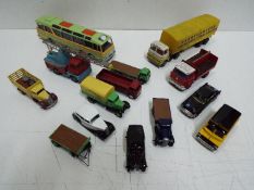 Corgi - Dinky - A lot of 14 vintage diecast vehicles in various scales including Corgi #1147