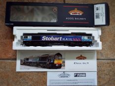 Bachmann Branch-Line - an OO gauge DCC Ready diesel DRS / Stobart locomotive class 66/9 op no 66411