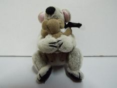 W.M.B. - Carol Stewart - Koala bear and baby. Including Certificate and bag. 5.5cm.