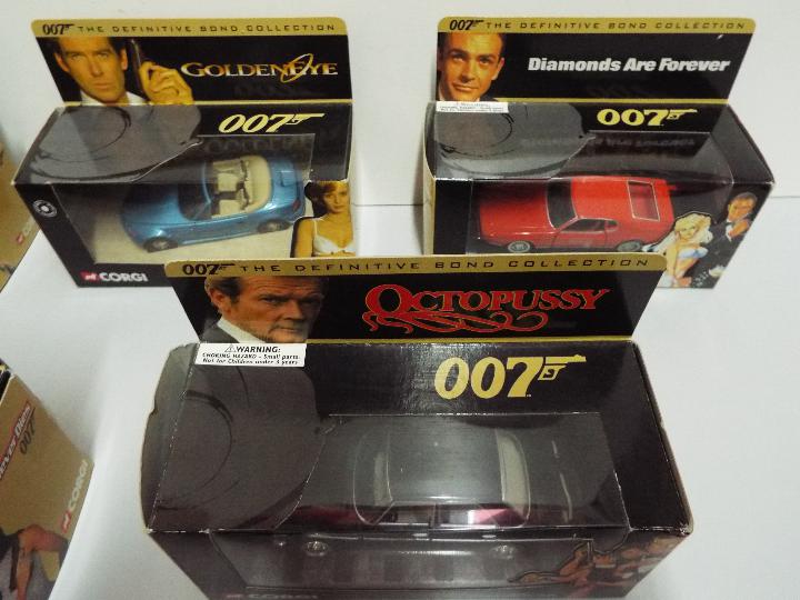 Corgi = Eight model Cars. James Bond 007 'Definitive' series. - Image 3 of 5