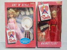 Two boxed vintage Pedigree Sindy dolls,