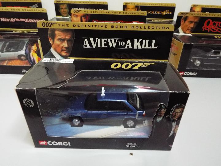Corgi = Eight model Cars. James Bond 007 'Definitive' series. - Image 5 of 5