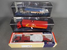 Corgi - A group of 3 boxed 1:50 scale Corgi articulated trucks including,