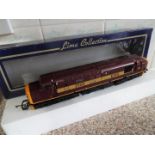 Lima Collection - an OO gauge class 37 diesel electric locomotive EWS marron and yellow livery op
