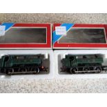 Hornby - two Pannier tank locomotives comprising Hornby 0-6-0 GWR green livery op no 8751 # R041
