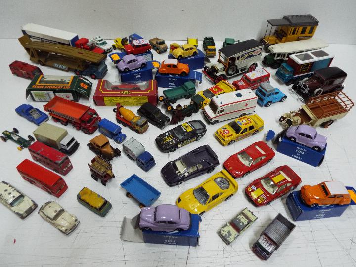 Matchbox - Solido - Corgi - Bburago - A collection of over 50 mostly unboxed diecast models in