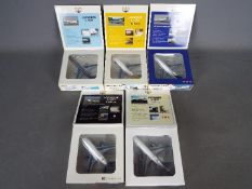 Blue Box - A collection of 5 boxed 1:400 scale Lockheed L-1011 aircraft in various liveries