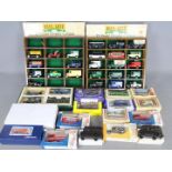 Lledo - Matchbox - Vitesse - A collection of 2 boxed wooden Days Gone display cabinets and over 30