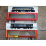 Hornby - two OO gauge Co-Co diesel electric locomotives comprising class 47 Railfreight