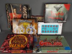 Parker, Bandai, Others - A collection of seven board games.