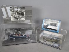 Minichamps - Oxford - Universal Hobbies - A collection of 3 boxed 1:43 scale cars including