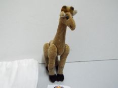 W.M.B. - Giraffe by Trendle. Jointed. No. 966. Certificate. 12cm.