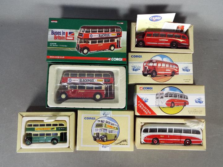 Corgi - Solido - Creative Master - EFE - A collection of 11 boxed bus models in various scales - Image 5 of 5