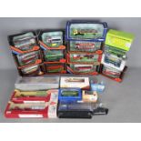 EFE - Corgi - Oxford - Britbus - A lot 22 boxed buses trucks and cars mostly in 1:76 scale