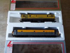 Lima - two OO gauge diesel electric locomotives comprising 'Valiant' op no 50015 BR yellow and grey