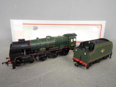 Bachmann Branch-Line - an OO gauge steam locomotive and tender Scot class 7P 4-6-0 BR lined green