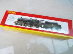 Hornby Super Detail - an OO gauge class 5MT locomotive and tender, 4-6-0 BR black livery,