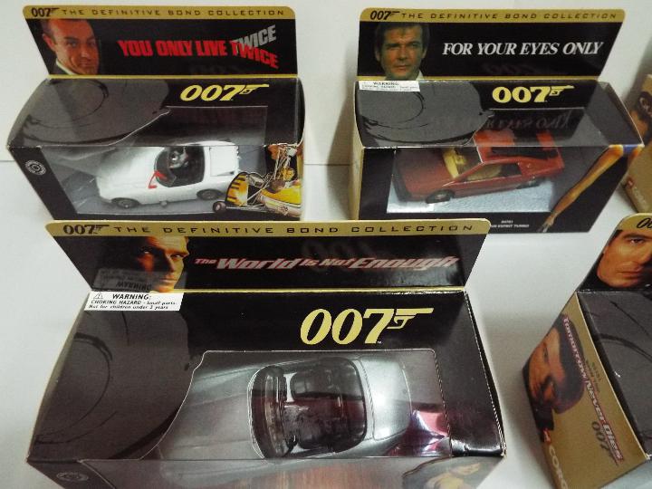 Corgi = Eight model Cars. James Bond 007 'Definitive' series. - Image 2 of 5
