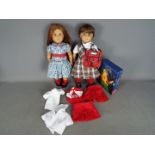 Molly McIntire, American Girl - Two unboxed American Girl dolls,