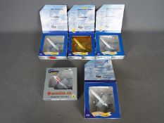 Gemini Jets - A lot of 5 boxed 1:400 scale Lockheed L-1011 aircraft in various liveries including