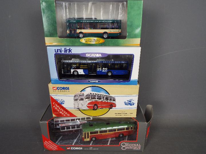 Corgi - Solido - Creative Master - EFE - A collection of 11 boxed bus models in various scales - Image 3 of 5