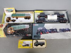 Corgi - A collection of 3 boxed Corgi 1:50 scale lorries including # 20401 Bedford S Tipper in