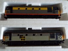 Lima - two OO gauge diesel electric class 26 locomotives comprising op no 26005 # 205242A1 and op