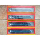 Hornby - four items of OO gauge Arriva Mark 3 standard open coach rolling stock comprising two off