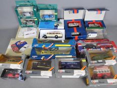 Corgi - Dinky - A lot of 19 boxed Corgi and Matchbox Dinky vehicles in various scales including