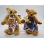 Hardy Bears - June Kendall limited edition mohair bear named Hugh,