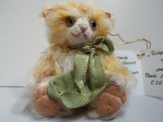 Witney - by Heidi Schaefer. "Wizzard". Jointed Cat / Teddy Bear. Ede-Bar. 2013. Limited edition 1/8.