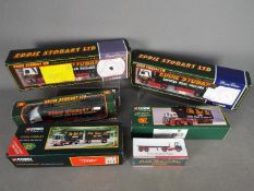 Corgi - Atlas - A collection of 6 boxed Corgi and Atlas Eddie Stobart lorries mostly in 1:50 scale