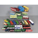 Corgi - EFE - A collection of 35 loose diecast trucks and bus models mostly in 1:76 scale with