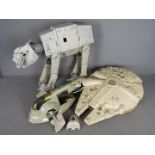 Star Wars, Kenner, LFL - Three unboxed vintage Star Wars vehicles.