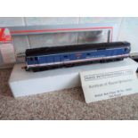 Lima - an OO gauge diesel electric locomotive class 50 Network South East 'Ark Royal', blue livery,