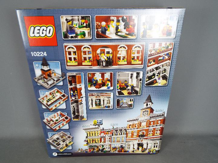 LEGO - Boxed Lego set # 10224 Town Hall still factory sealed in it's box which appears Mint. - Image 2 of 2