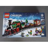 LEGO - Boxed Lego Creator set # 10254 Winter Holiday Train still factory sealed in it's box which