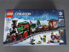 LEGO - Boxed Lego Creator set # 10254 Winter Holiday Train still factory sealed in it's box which