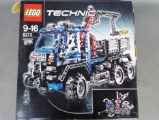 LEGO 8273 - a Lego 8273 construction set 9-16 Technic with instructions and organised into clear
