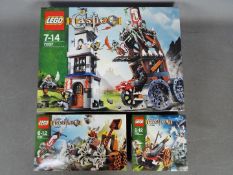 LEGO - 3 boxed Lego Castle series sets, # 7037, # 7040, # 7090,