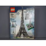 LEGO - A boxed Lego 1:300 scale Eiffel Tower # 10181,