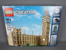 LEGO- a Lego Expert Creator Big Ben 10253 Construction set, factory sealed.