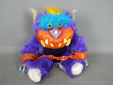 Amtoy, My Pet Monster - A vintage unboxed My Pet Monster plush toy figure by Amtoy.