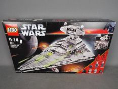 LEGO 6211 - a Lego 6211 Star Wars 9 - 14 imperial Star Destroyer construction set with