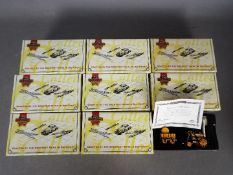 Matchbox Collectibles - A boxed collection of eight Matchbox Collectibles diecast 'steam realted '