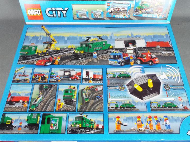 LEGO - A boxed Lego City Cargo Train Deluxe set # 7898 still factory sealed, - Image 3 of 4
