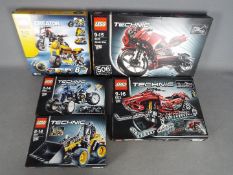 LEGO - 5 Lego Technic and Creator sets # 4893, # 8271, # 8272, # 8282, # 8420.